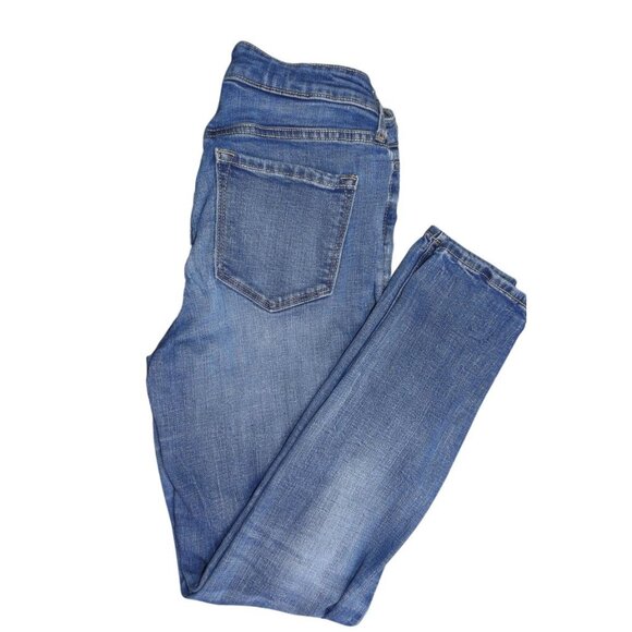 Old Navy Rockstar Womens Jeans size 8 Regular Distressed Tapered     JH818 - Picture 3 of 3